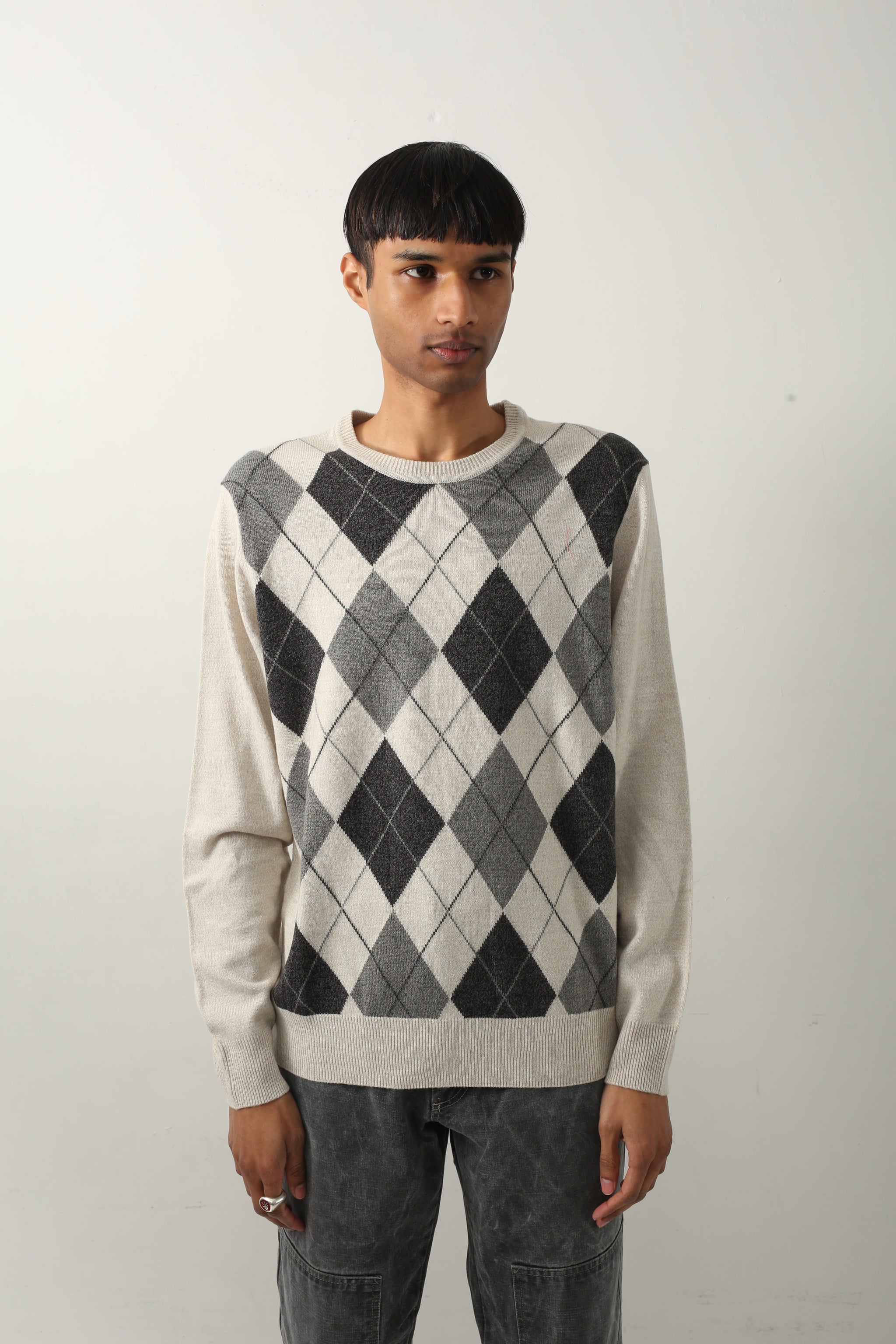 정연 　sullen tokyo Vintage ロングコート 정연 sullen tokyo Vintage ロングコート ウール調ステンカラーロング