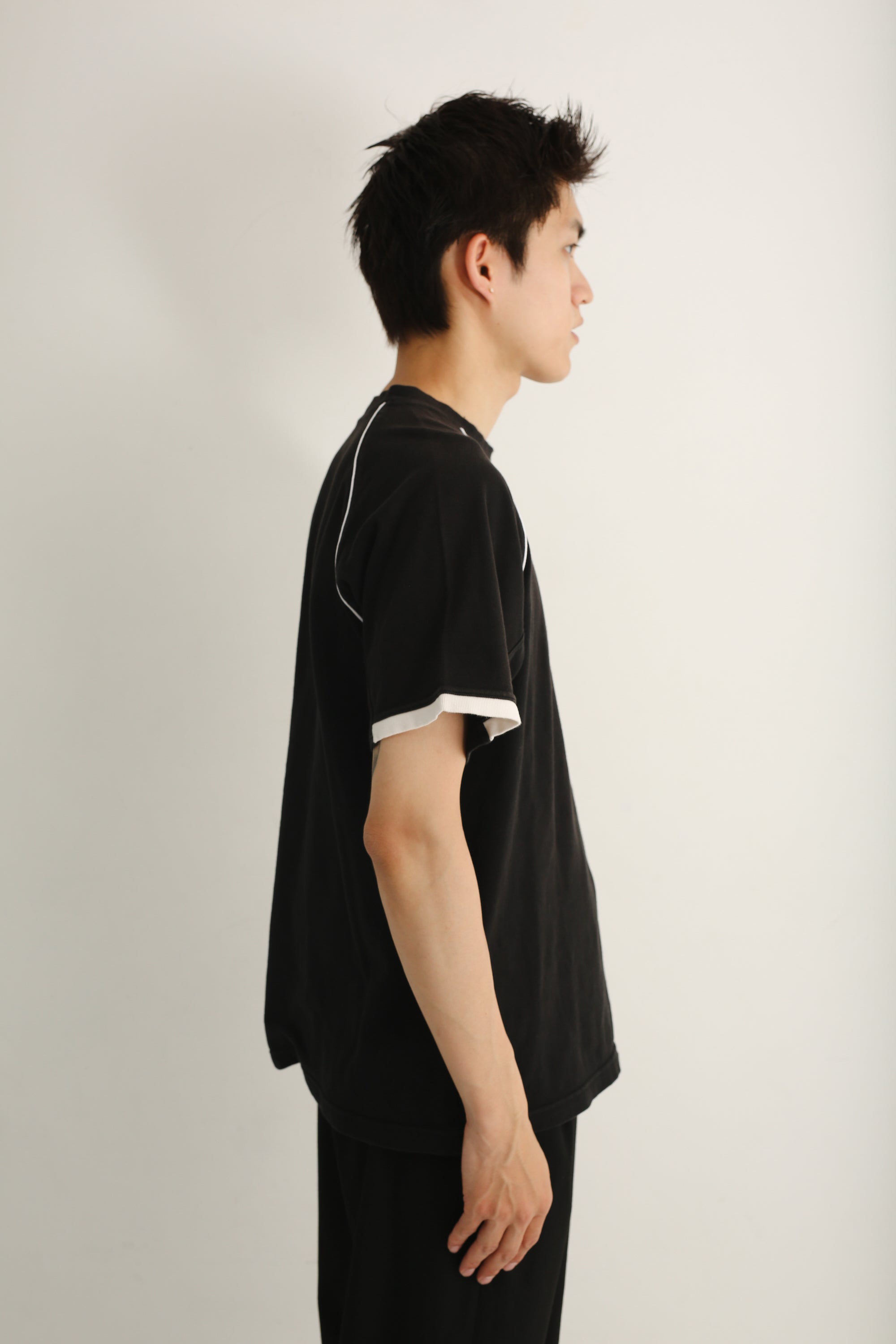 sullen tokyoブラック ファードッキングフレアスラックス PANTS – SULLEN TOKYO