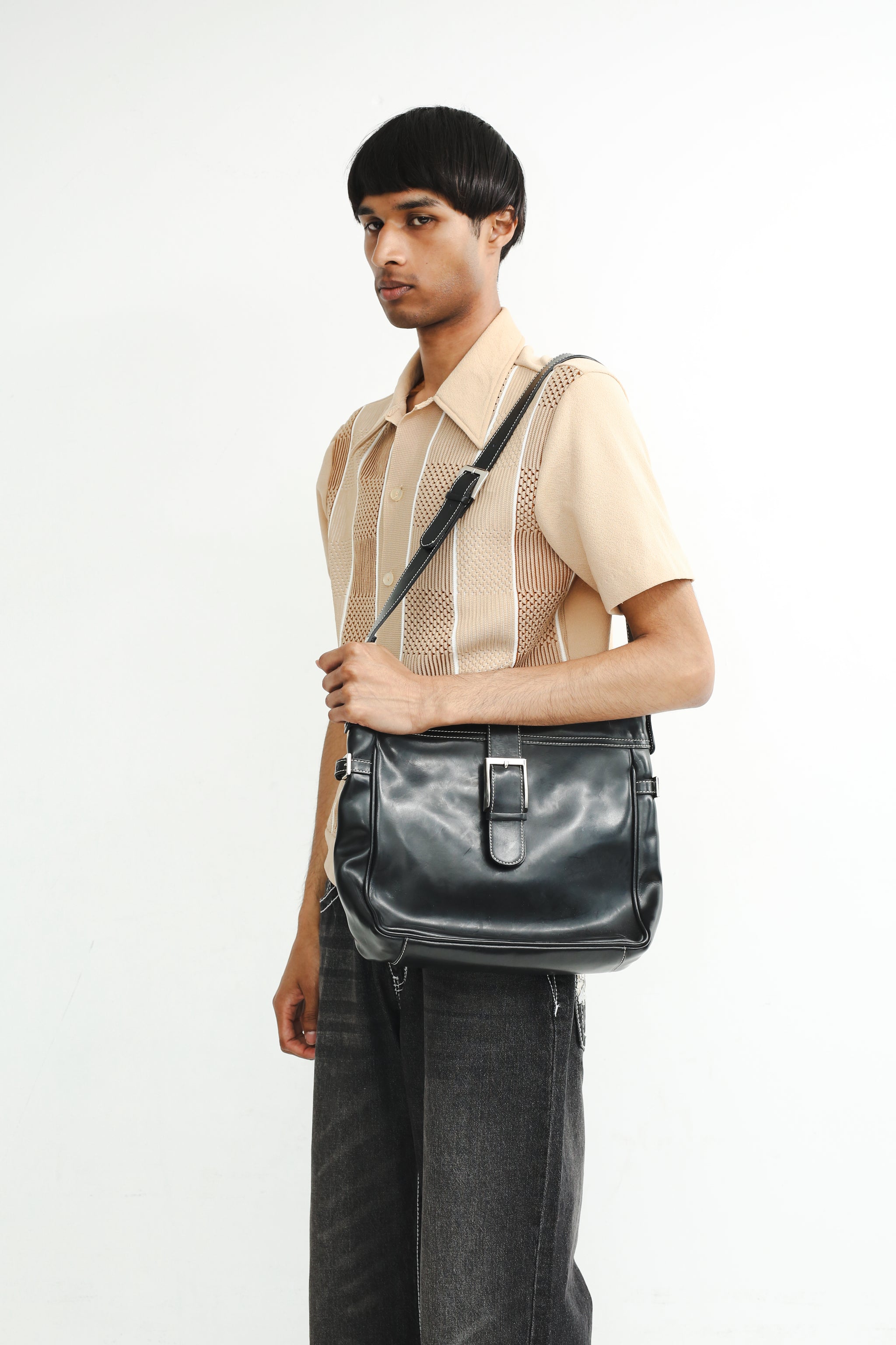 LEATHER SHOULDER BAG – SULLEN TOKYO