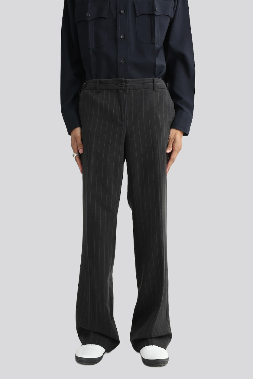 STRIPED FLARE TROUSERS – SULLEN TOKYO