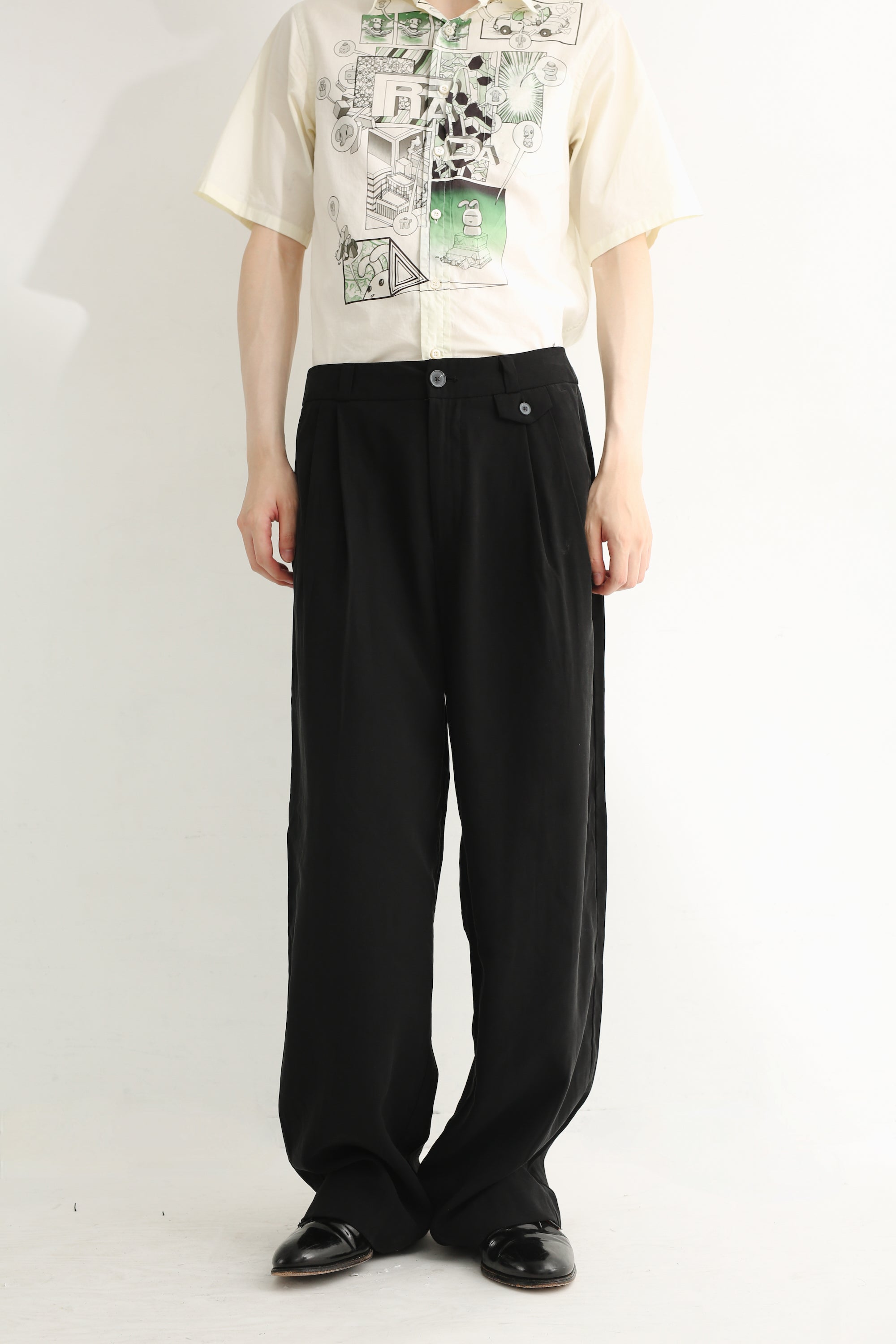 SULLEN wide straight trousers パンツ WIDE STRAIGHT TROUSERS – SULLEN TOKYO