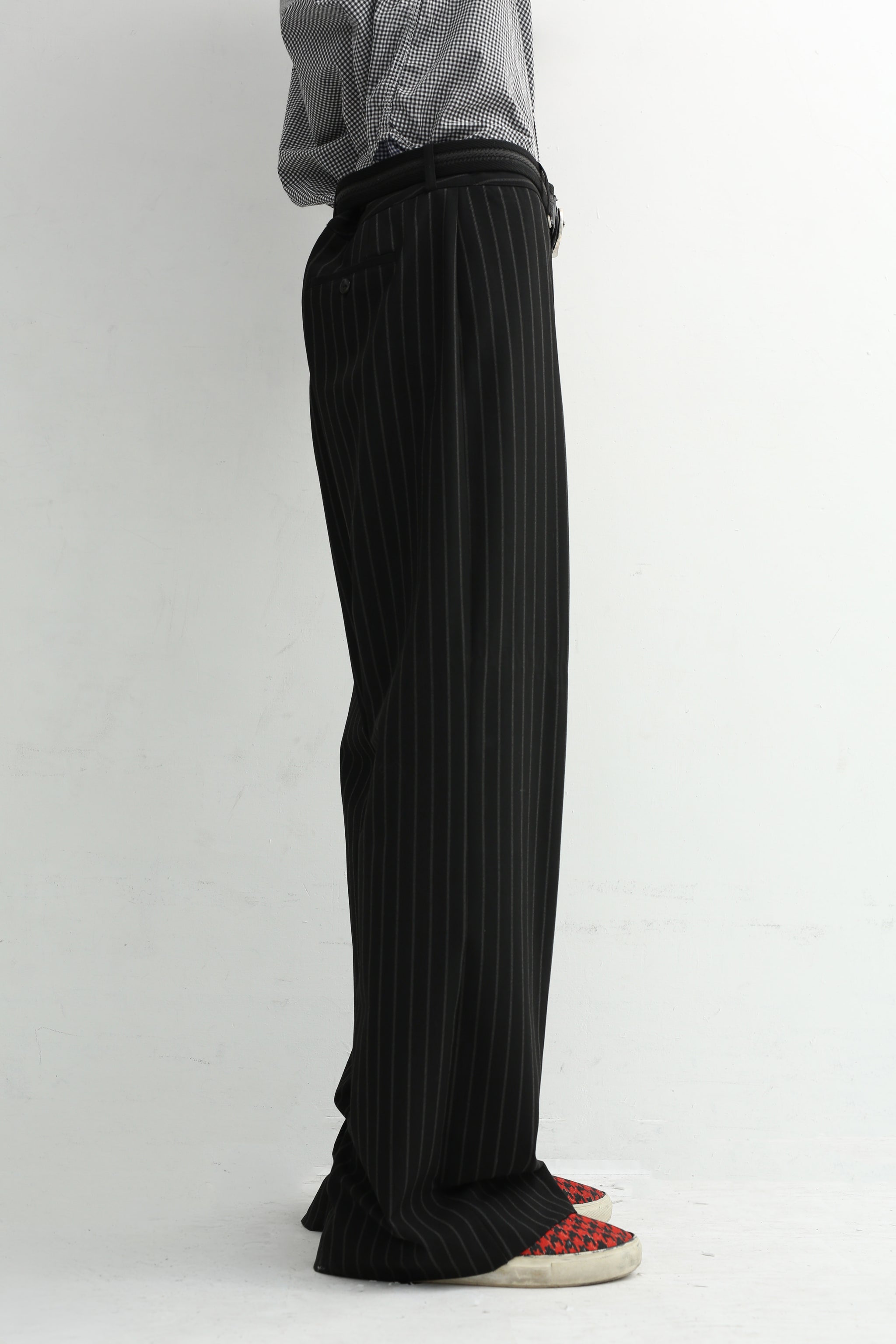 STRIPED WIDE TROUSERS – SULLEN TOKYO