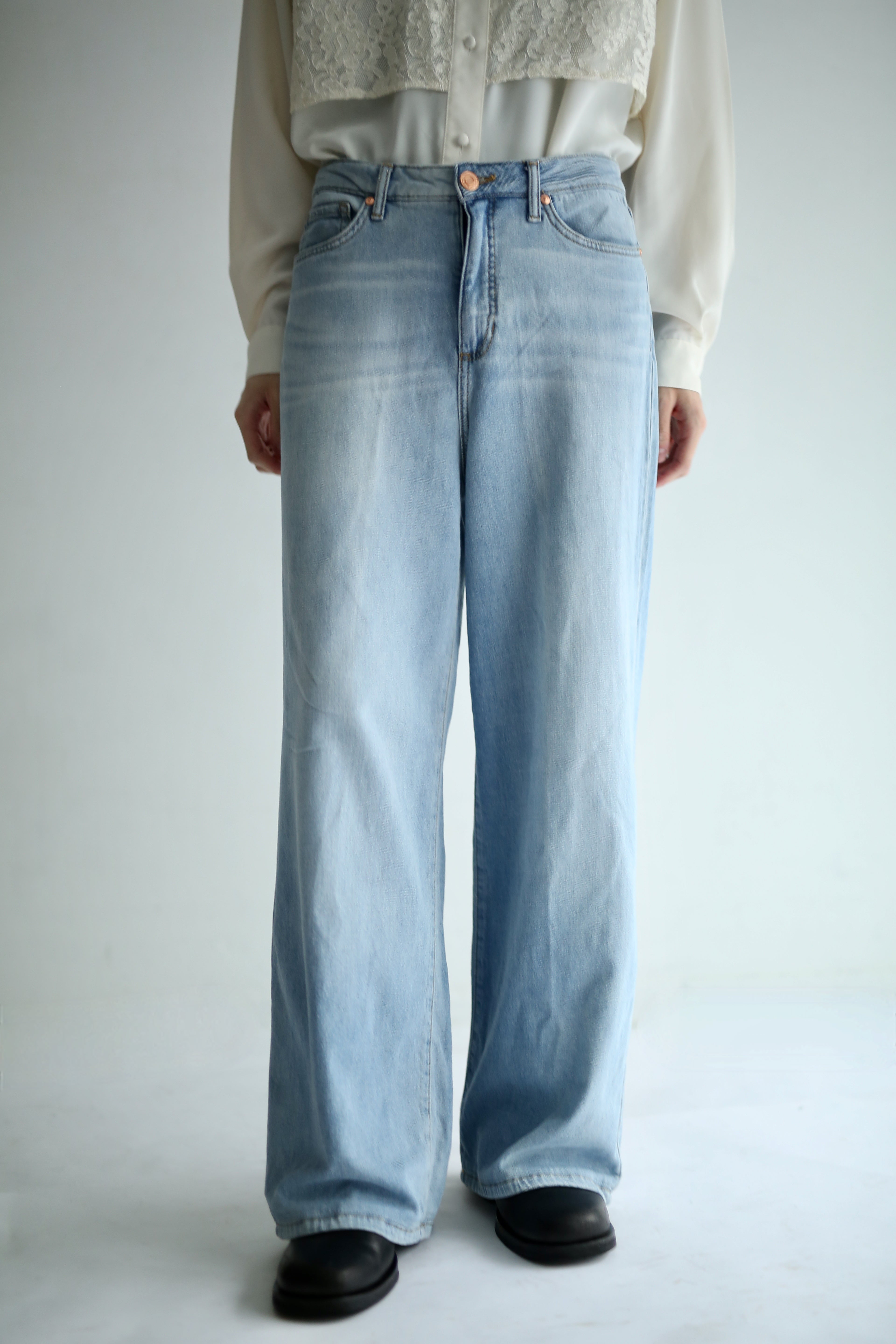 90'S WASHED WIDE DENIM PANTS – SULLEN TOKYO