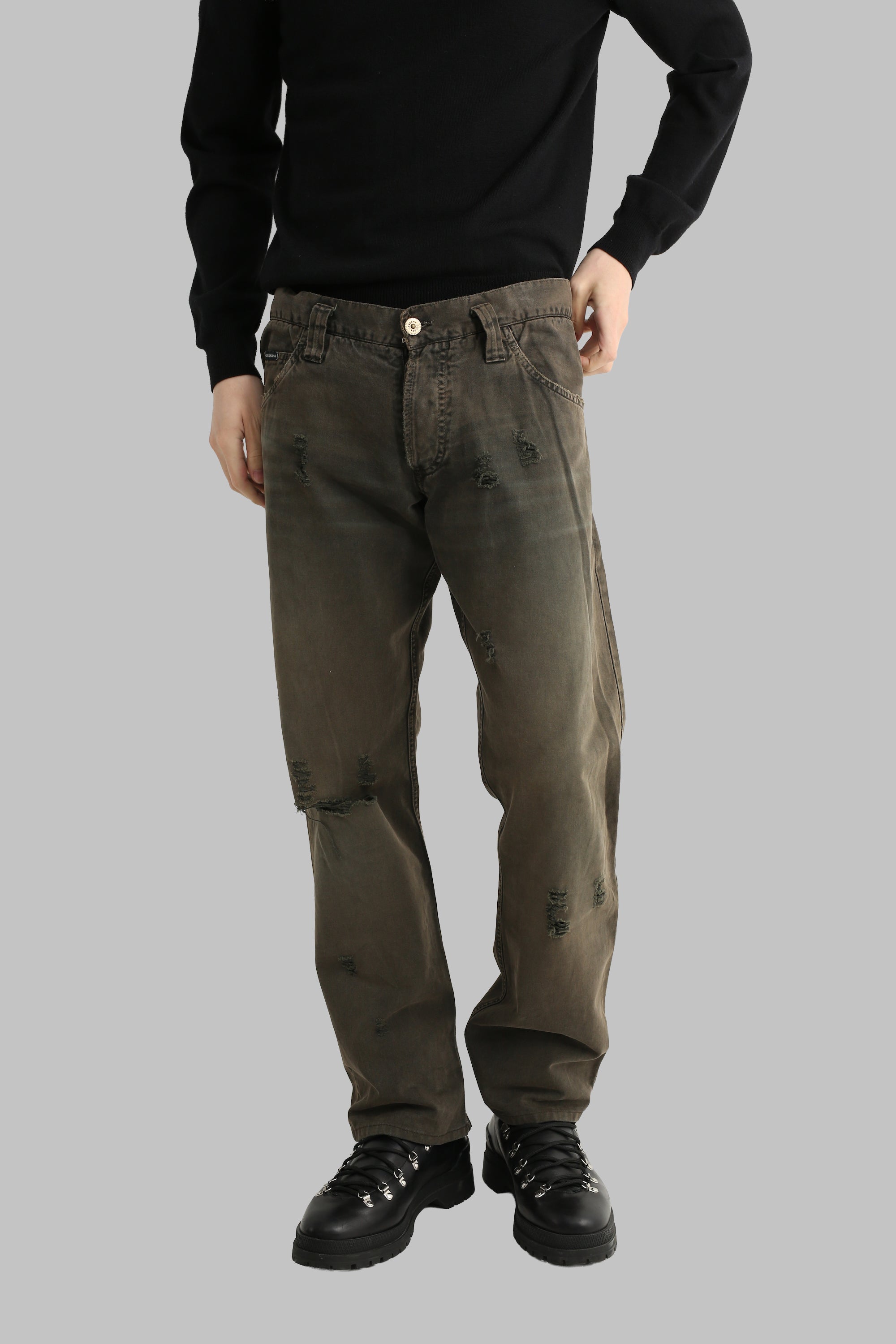 パンツ sullen tokyo gray tweed straight pants TUCK WIDE STRAIGHT TROUSERS – SULLEN TOKYO
