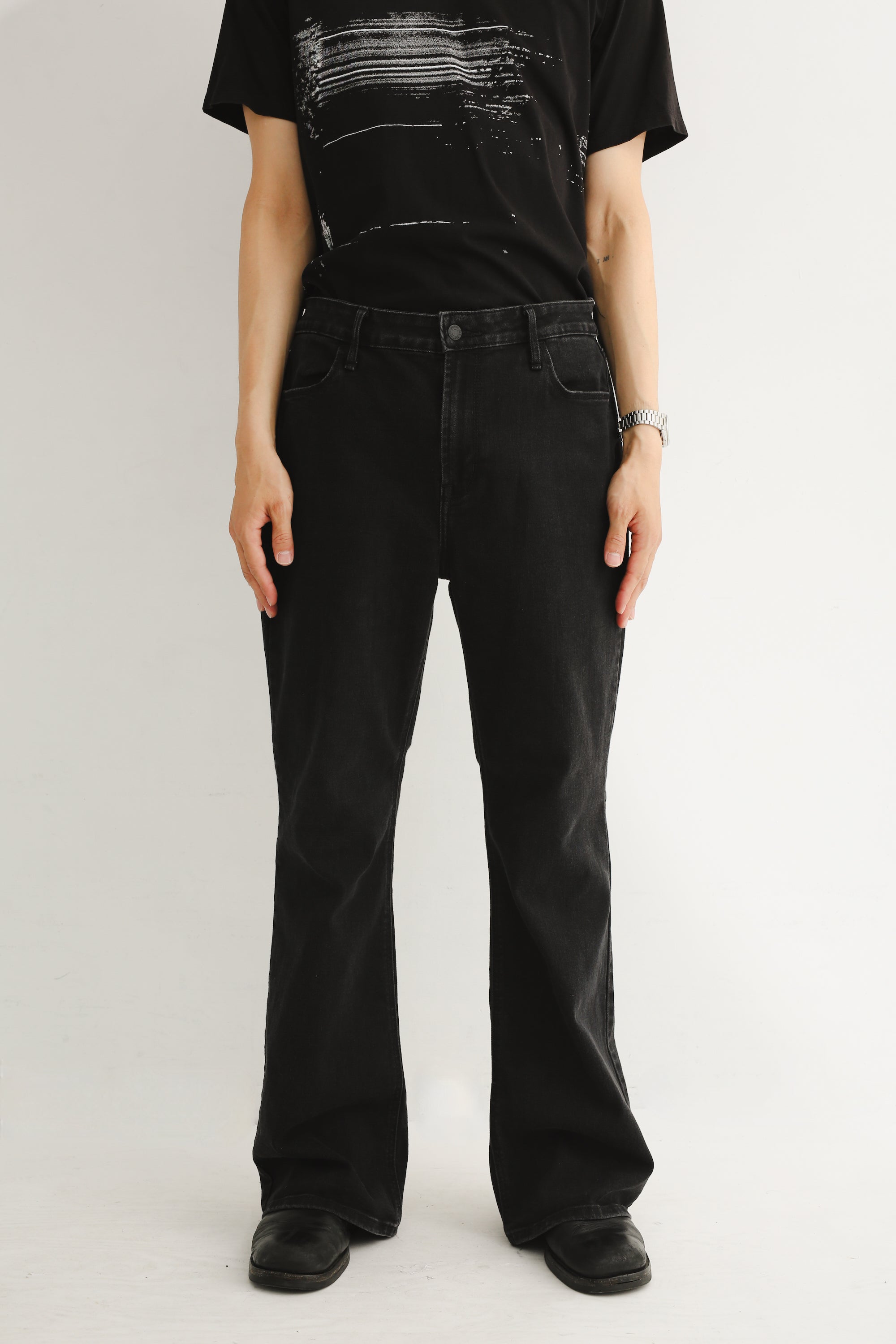 パンツ Sullen Tokyo flare pants DENIM SEMI FLARE PANTS – SULLEN TOKYO