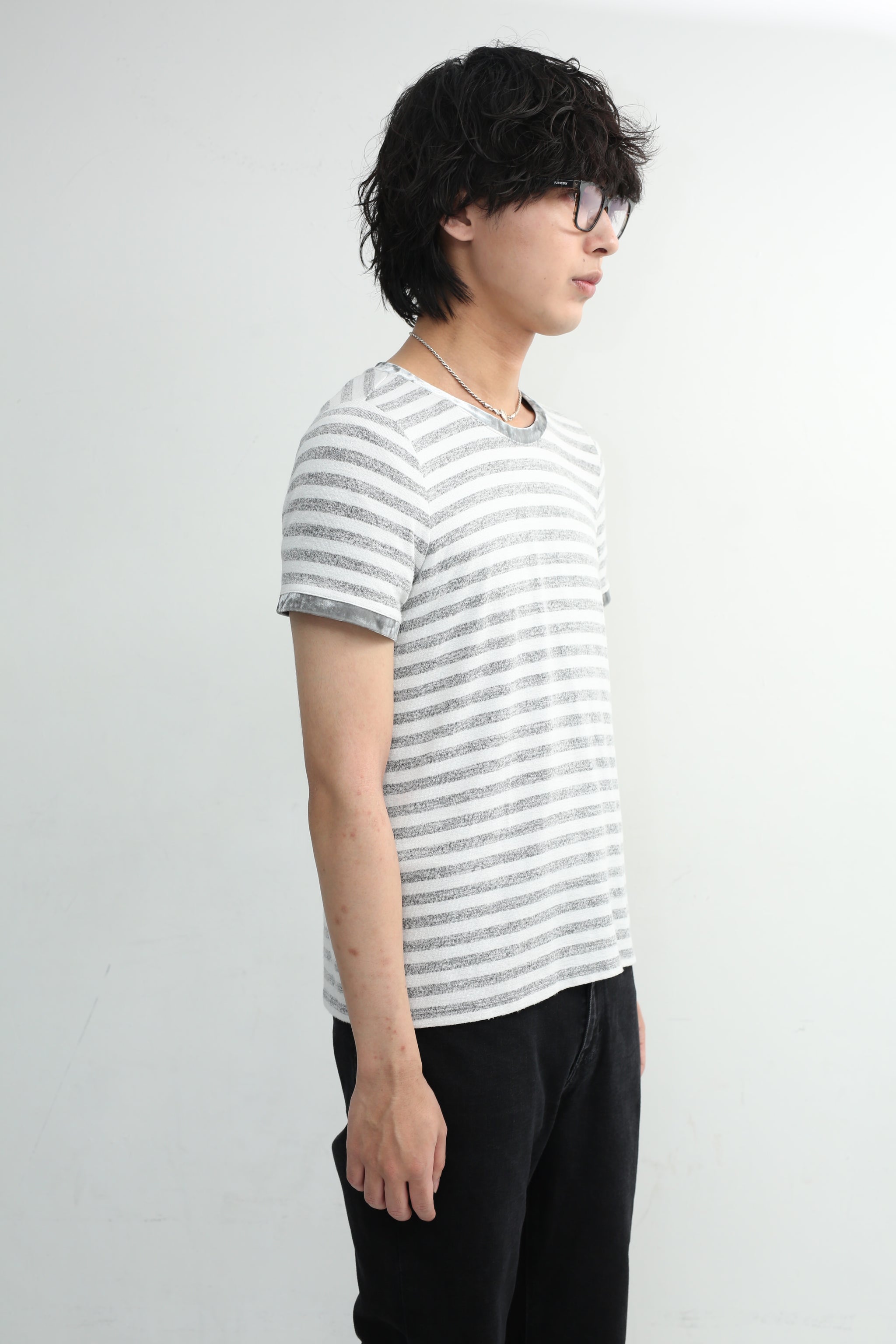 BORDER KNIT S/S TEE – SULLEN TOKYO