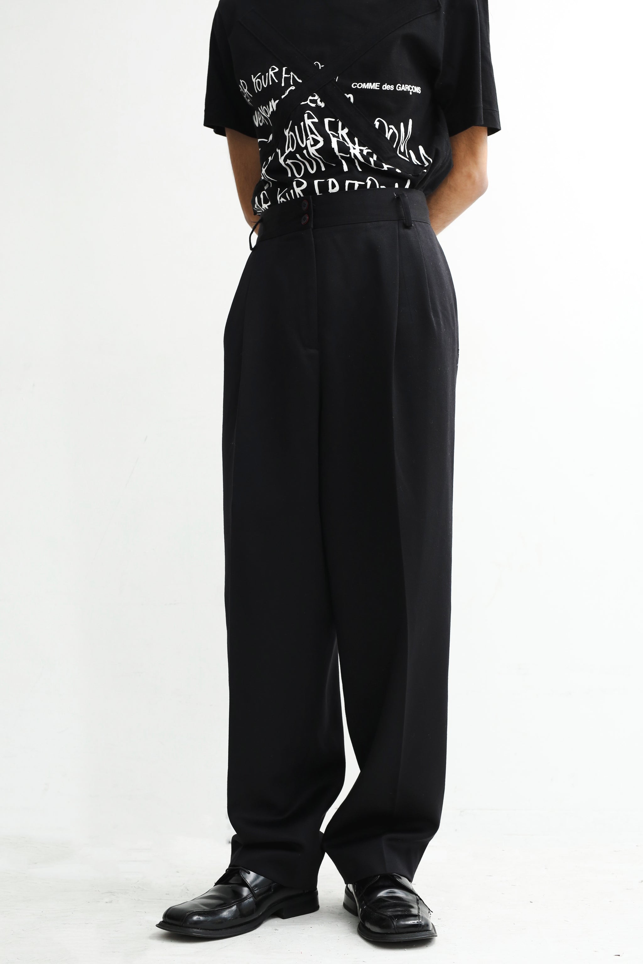 パンツ SULLEN TUCK WIDE TROUSERS TUCK WIDE TROUSERS – SULLEN TOKYO