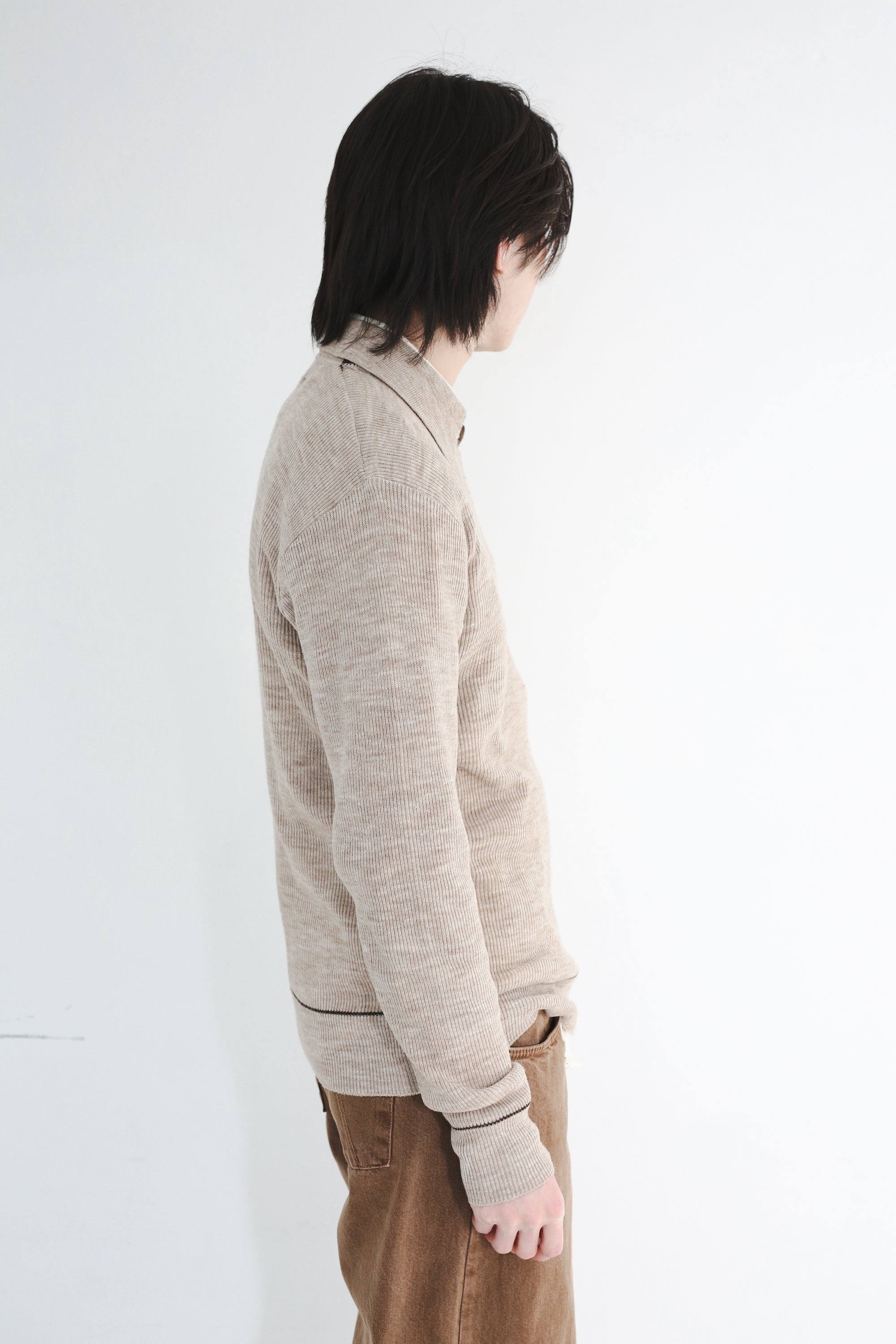 90's LINED KNIT CARDIGAN – SULLEN TOKYO