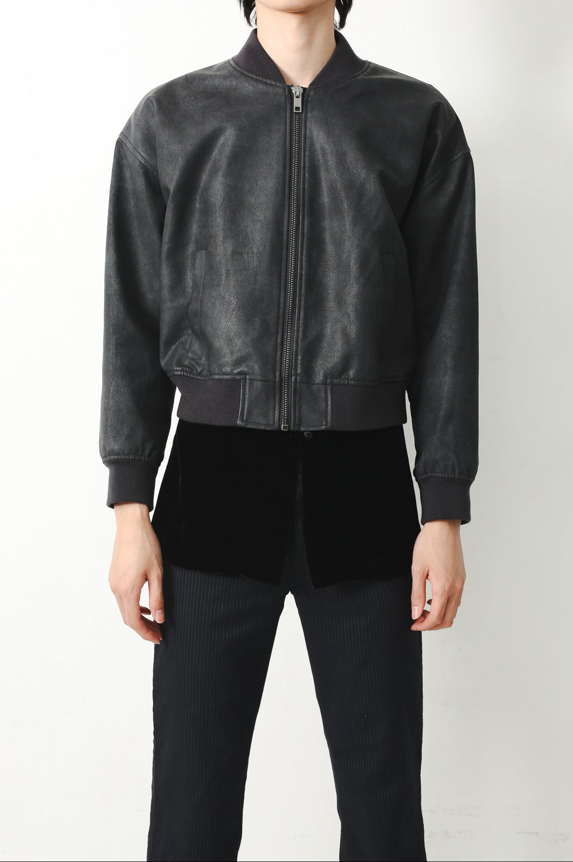 Sullen_tokyo leather bomber jacket sullen tokyo jacket