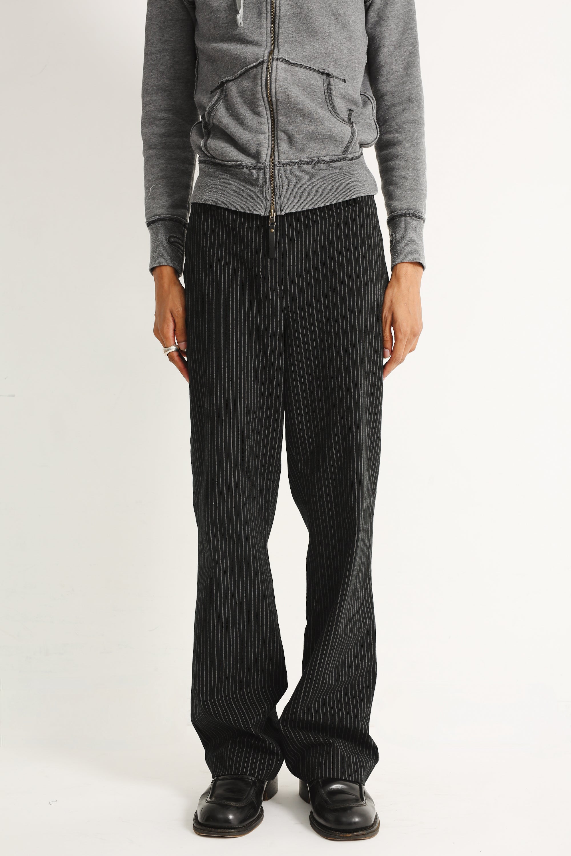 STRIPED FLARE TROUSERS – SULLEN TOKYO