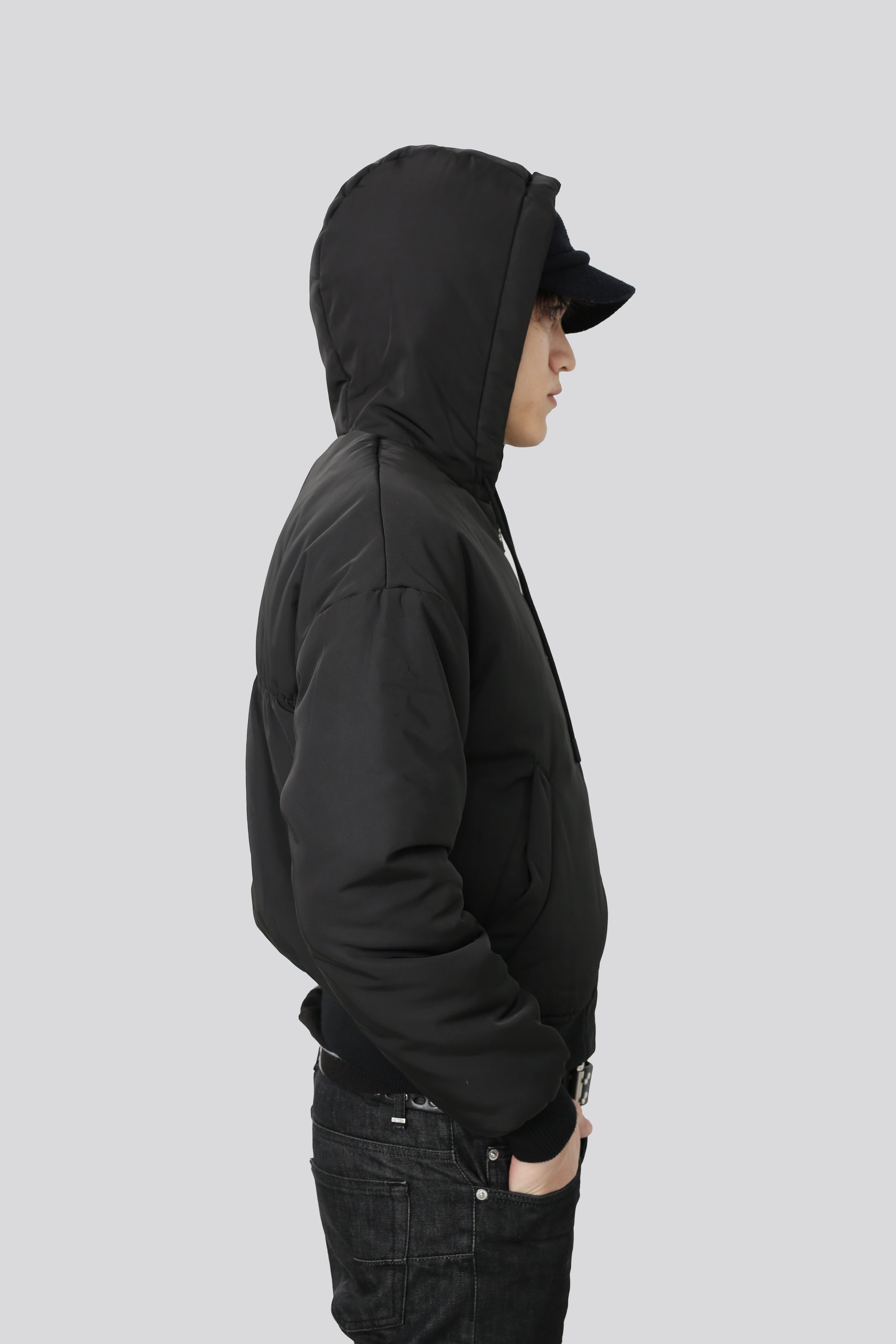 HOODED BOMBER PUFFER JACKET – SULLEN TOKYO