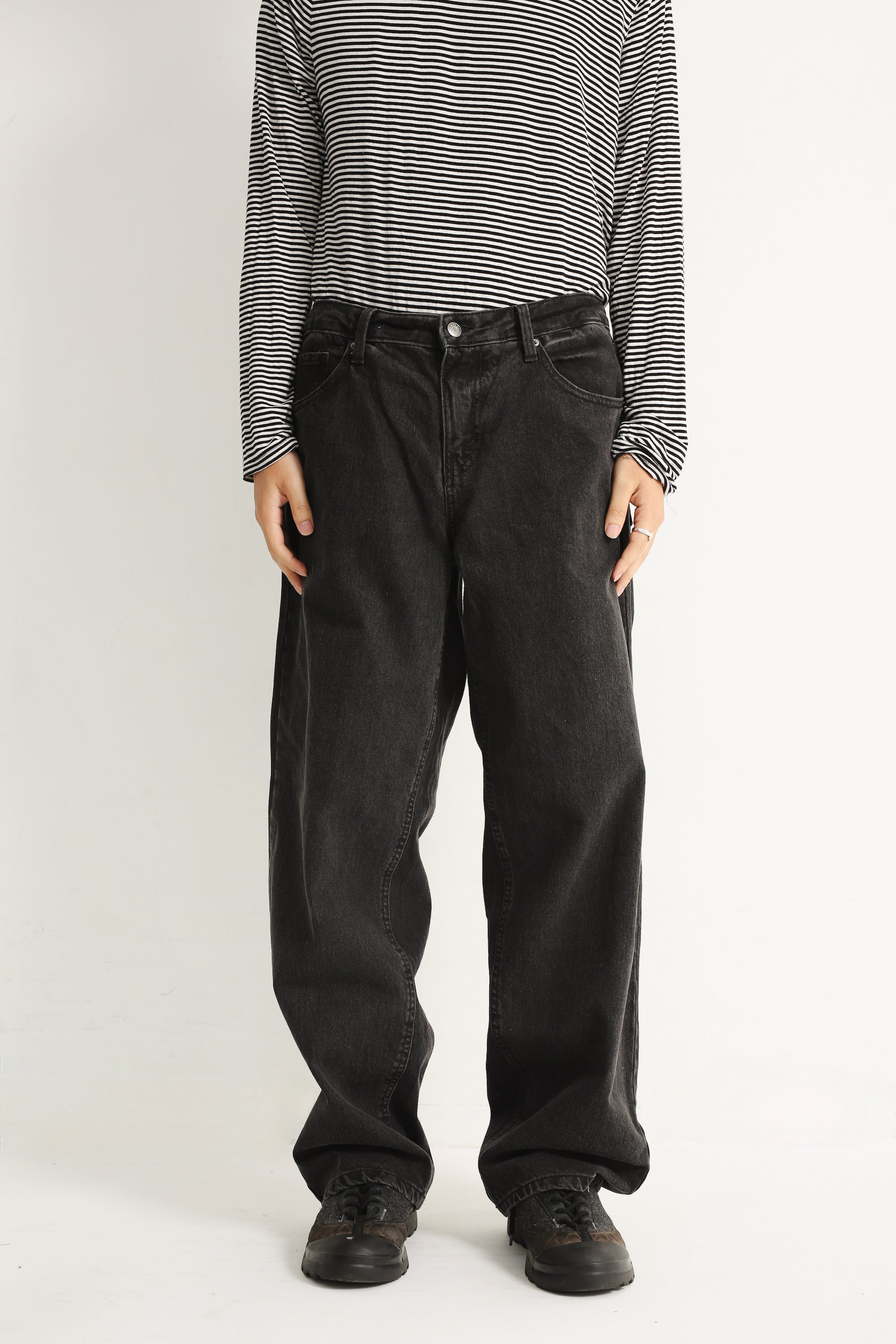 パンツ sullen tokyo wide straight trousers GREY WIDE TROUSERS – SULLEN TOKYO