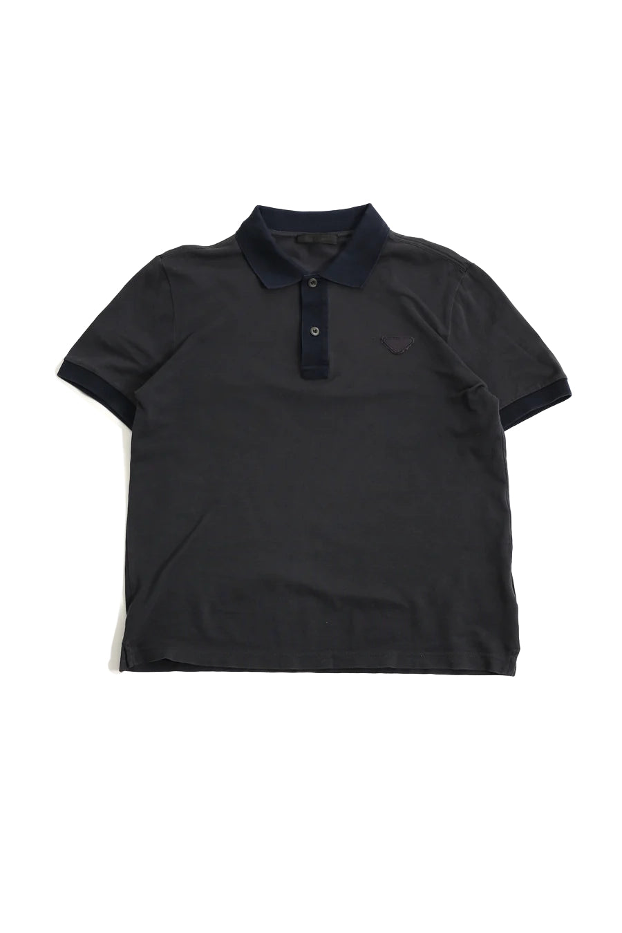 sullen購入　prada ポロシャツ　ボーダー 超美品 PRADA （プラダ） ボーダーポロシャツ S メンズ半袖T