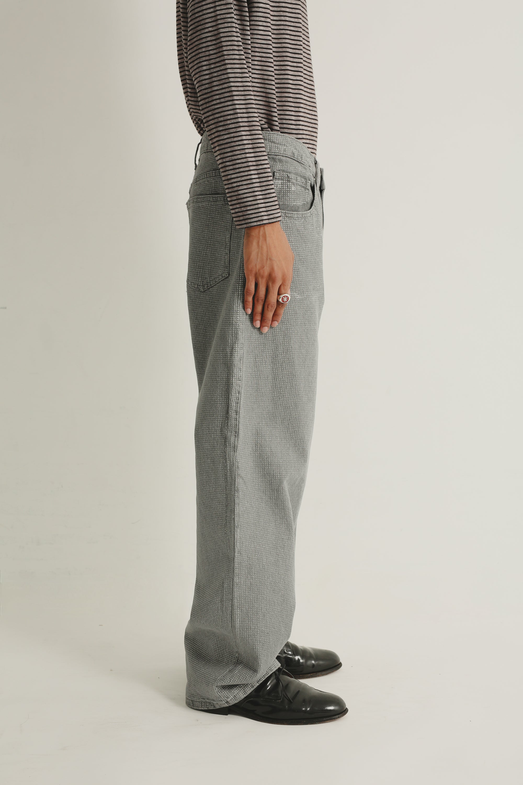 パンツ sullen tokyo/wide trousers BLACK WIDE DENIM PANTS – SULLEN TOKYO