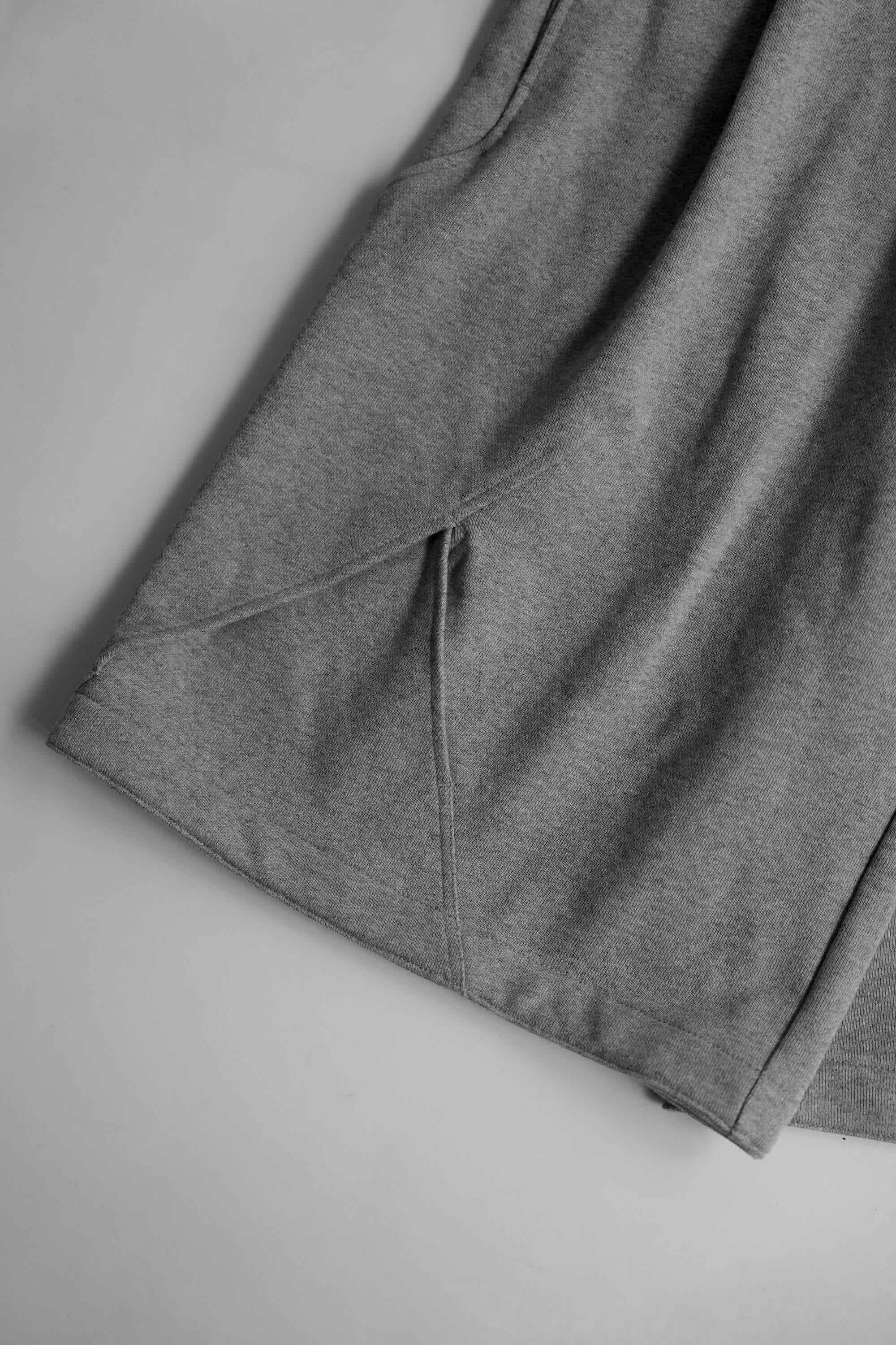 Intertwined Structure Jersey Shorts - Grey – SULLEN TOKYO