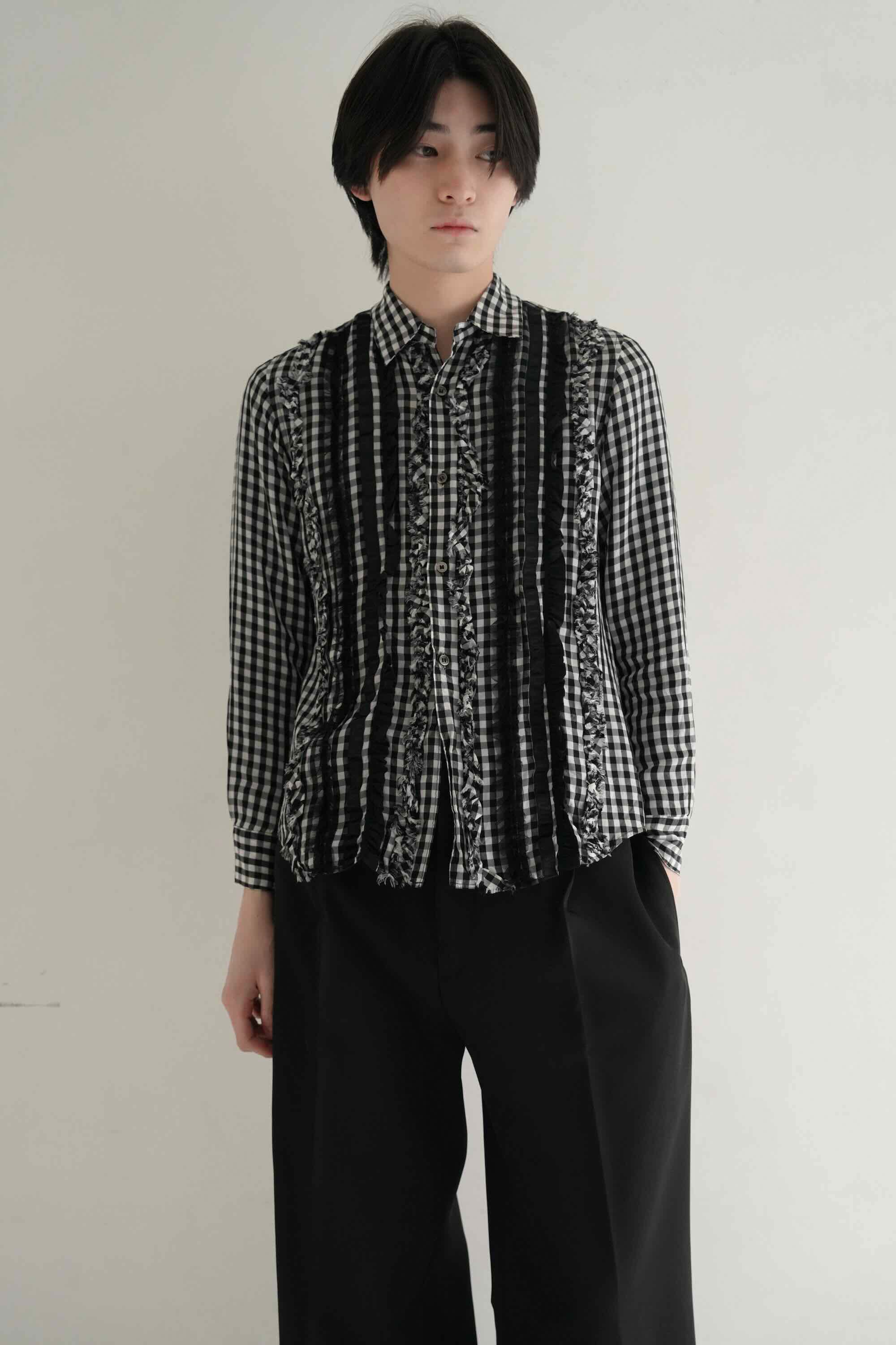 ニーステッチスラックス(1 BLACK): : メンズ｜UNITED TOKYO