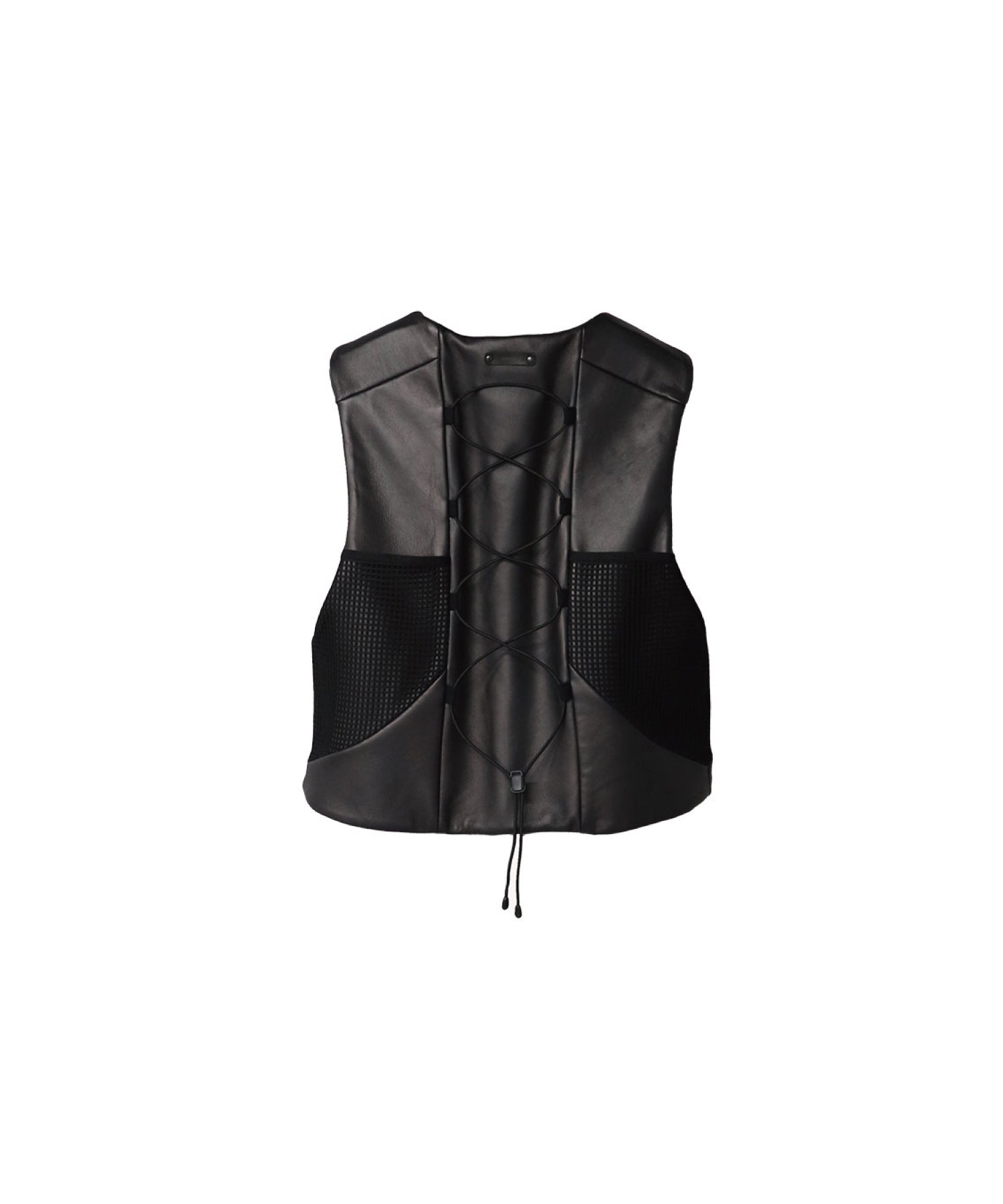 SHEEP LEATHER HYBRID CROPPED VEST – SULLEN TOKYO
